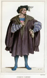 Porträt von Jacques Cartier (1491 - 1557)