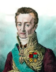 Porträt von Jean Baptiste, Comte de Villele (1773-1854), französischer Politiker