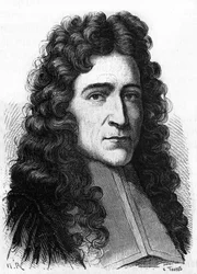 Porträt von Jen Domat. Französischer Jurist (1625-1696)