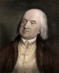 Porträt von Jeremy Bentham (1748-1832), englischer Philosoph, Ökonom und theoretischer Jurist