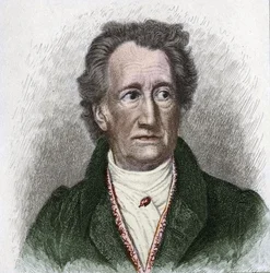Porträt von Johann Wolfgang Goethe (1749 - 1832), deutscher Schriftsteller