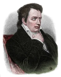 Porträt von Johann Ludwig Tieck (1773-1853), deutscher Dichter, Übersetzer, Verleger, Romanautor und Kritiker der Romantik.