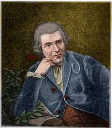 Porträt von Johann Wilhelm Ludwig Gleim (1719-1803), deutscher Dichter.