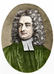 Porträt von Jonathan Swift (1667-1745)