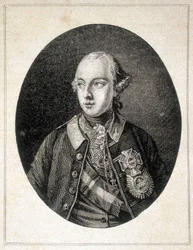 Porträt von Joseph II., Kaiser von Deutschland (1741 - 1790) - in „Les Contemporains“, n.d. späte 19. Jahrhundert