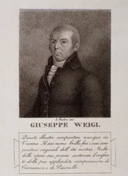 Porträt von Joseph Weigl