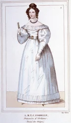 Porträt von Louise Marie Thérèse Charlotte Isabelle d