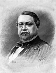 Porträt von Leon Say (1826-1896), französischer Politiker, Ökonom.