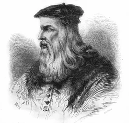 Porträt von Leonardo da Vinci (1452-1519).