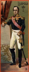 Porträt von Leopold I. von Belgien (1790-1865).