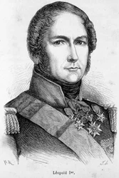 Porträt von Leopold I. von Sachsen-Coburg-Gotha