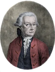 Porträt von Leopold Mozart (1719-1787), Vater von Wolfgang Amadeus Mozart (1756-1791)