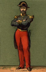 Porträt von Louis Eugène Cavaignac (1802 - 1857), französischer General und Politiker