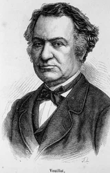 Porträt von Louis Veuillot, französischer katholischer Journalist (1813-1883), Mitarbeiter und Herausgeber von „L