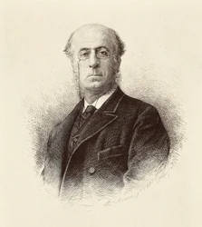 Porträt von Manuel Silvela y la Vielleuze, spanischer Politiker