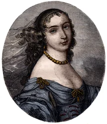 Porträt von Marguerite Hessein, Madame de la Sablière, französische Salonnière