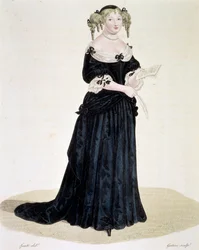 Porträt von Marie de Rabutin-Chantal, Marquise de Sévigné, genannt Madame de Sévigné (1626-1696), Schriftstellerin