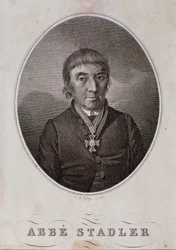 Porträt von Maximilian Stadler (Gravur)