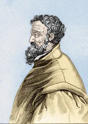 Porträt von Michelangelo Buonarroti, genannt Michelangelo