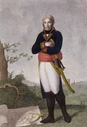 Porträt von Moreau - Lithografie