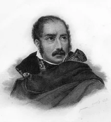 Porträt von Prinz Eugene Rose de Beauharnais (1781-1824, Sohn von Alexandre de Beauharnais und Josephine) - Gravur