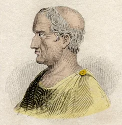 Porträt von Solon, Gesetzgeber und Dichter von Athen (ca. 640-ca. 588 v. Chr.)
