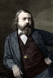 Porträt von Theophile Gautier (1811-1872), französischer Schriftsteller