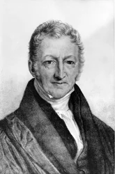 Porträt von Thomas Robert Malthus (1766-1834), britischer Ökonom