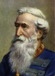 Porträt von William Booth, Pastor der Methodistenkirche und Gründer der Heilsarmee