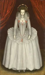 Porträt einer Frau, wahrscheinlich Ann Finch, Lady Twysden