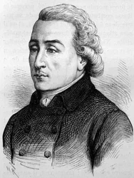 Porträt des Abtes von Pradt (1759 - 1837). Gravur aus dem späten 19. Jahrhundert in „Histoire de France“ von H. Martin