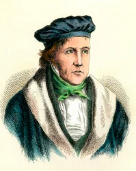 Porträt des deutschen Philosophen Georg Wilhelm Friedrich Hegel