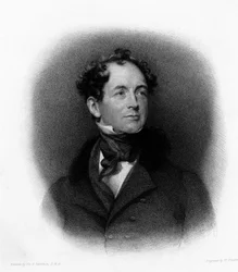 Porträt des irischen Dichters Thomas Moore (1779-1852)