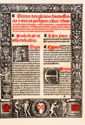 Prolog von "Blanquerna" von Ramon Llull, katalanischer Philosoph, Theologe und Dichter (1235-1315)