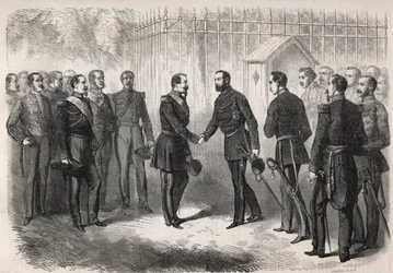 Empfang von Karl XV. (Carl XV.)