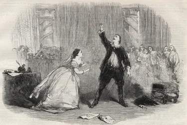 Aufführung von "Lucie de Lammermoor" (Lucia di Lammermoor) von Gaetano Donizetti im "Her Majesty