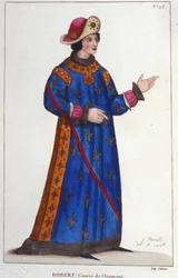 Robert von Frankreich, Graf von Clermont (1256-1318). Kapetinger Prinz.