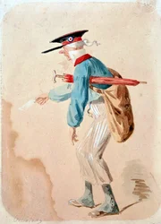 Ländlicher Postbote