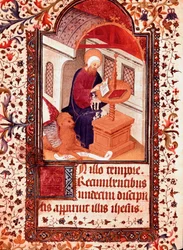 Heiliger Markus. Miniatur aus 