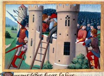 Belagerung von Chateau Gaillard durch La Hire und Befreiung von Barbazan