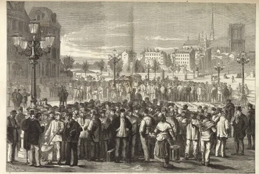Die Maurer-Messe auf dem Place de l