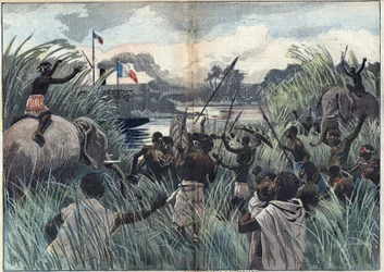 Inbesitznahme des Tschadsees (Afrika)