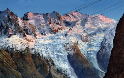 Seilbahn Planpraz-le-Brevent Chamonix, Haute-Savoie, Rhone-Alpes, Frankreich