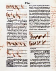 Textseite und handschriftliche Anmerkungen aus Die Kunst der Musik von Guillaume Despuig