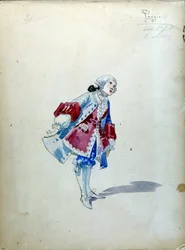 Die Dame mit dem Spaten: Oper komponiert 1890 von Piotr oder Petr Iljitsch Tschaikowski (oder Tschaikowsky)