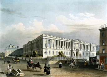 Der Louvre um 1840