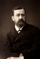 Der Künstler Leon Barillot fotografiert anlässlich des Pariser Salons 1881