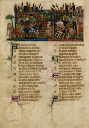 Die Schlacht von Annezin, aus 