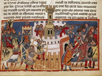 Der Bau einer Festung (Miniatur)