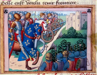 Die Belagerung von Chateau Gaillard durch Karl VII.